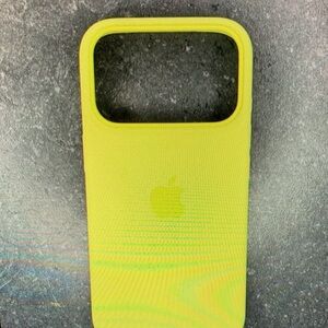 Apple Bright Yellow Phone Case